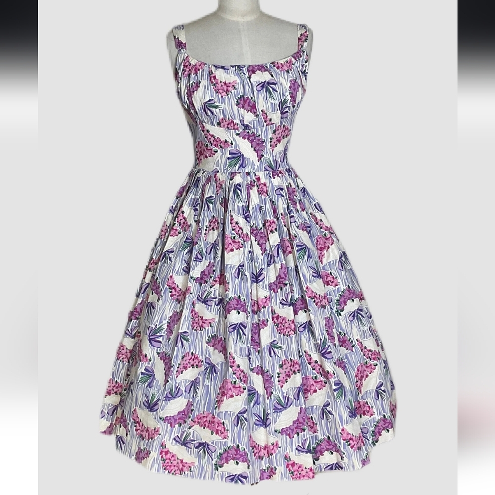 NWT Norma Jean Victorian Violets Dress by Retrospec'd